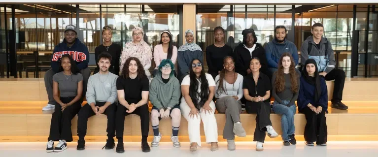 A group of young people