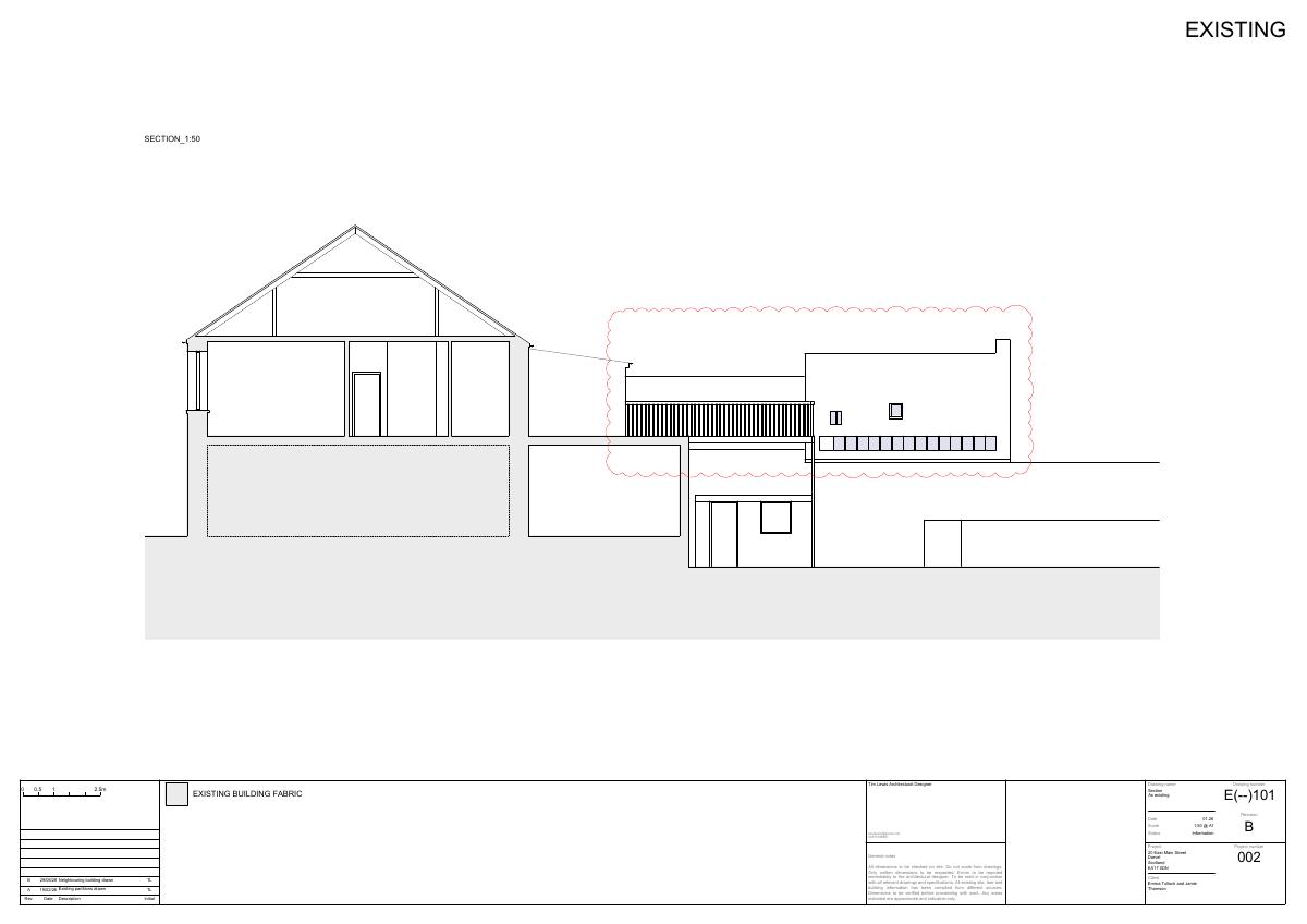Approved section as existing