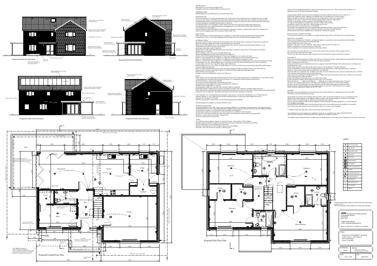 Approved - house plans and elevations