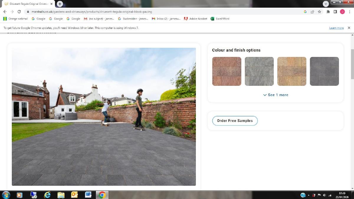 Approved - block paving
