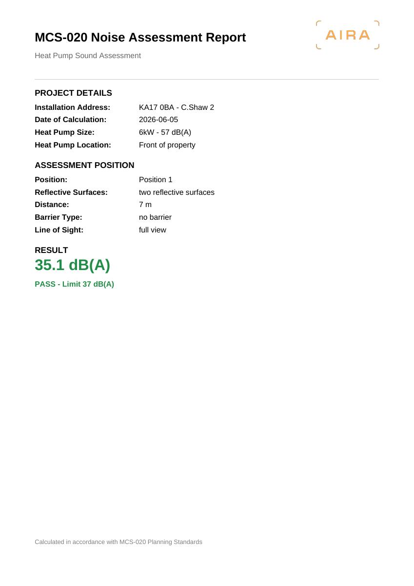 Approved - noise assessment report