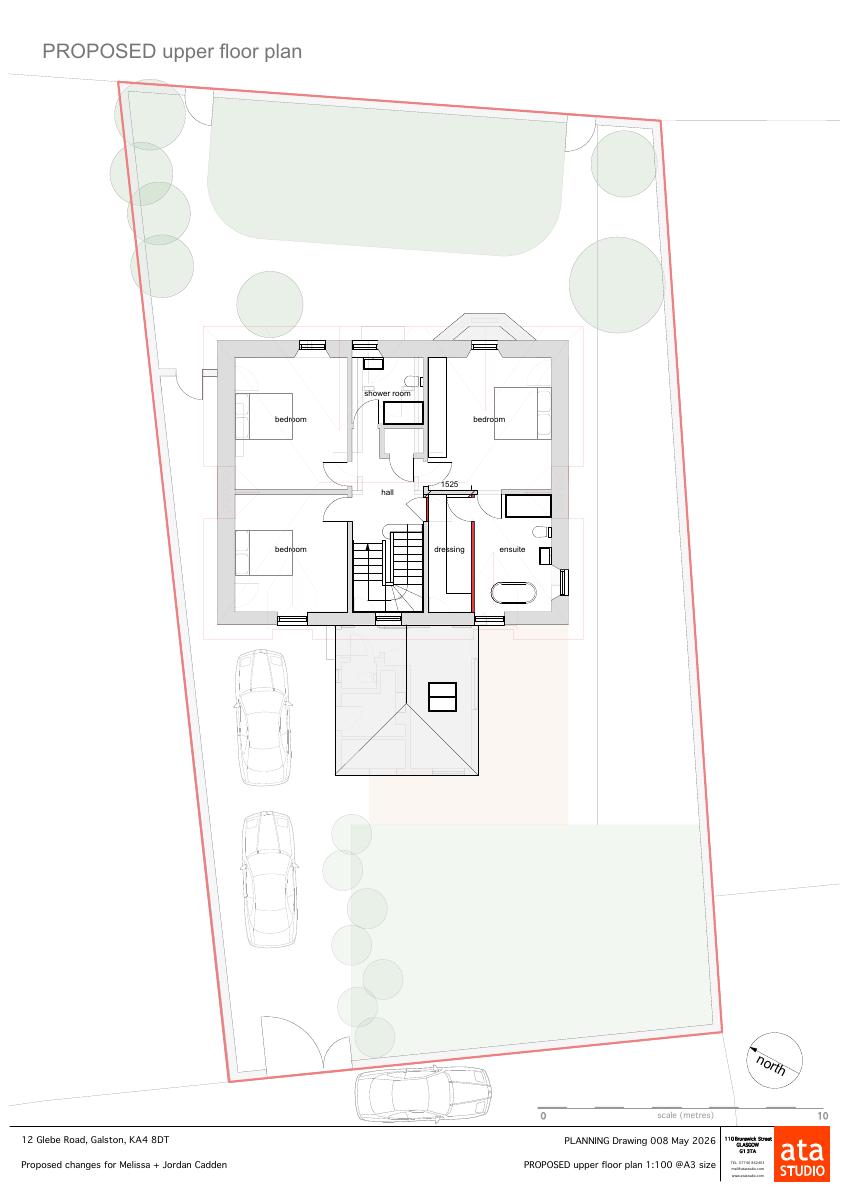 Approved proposed upper plan