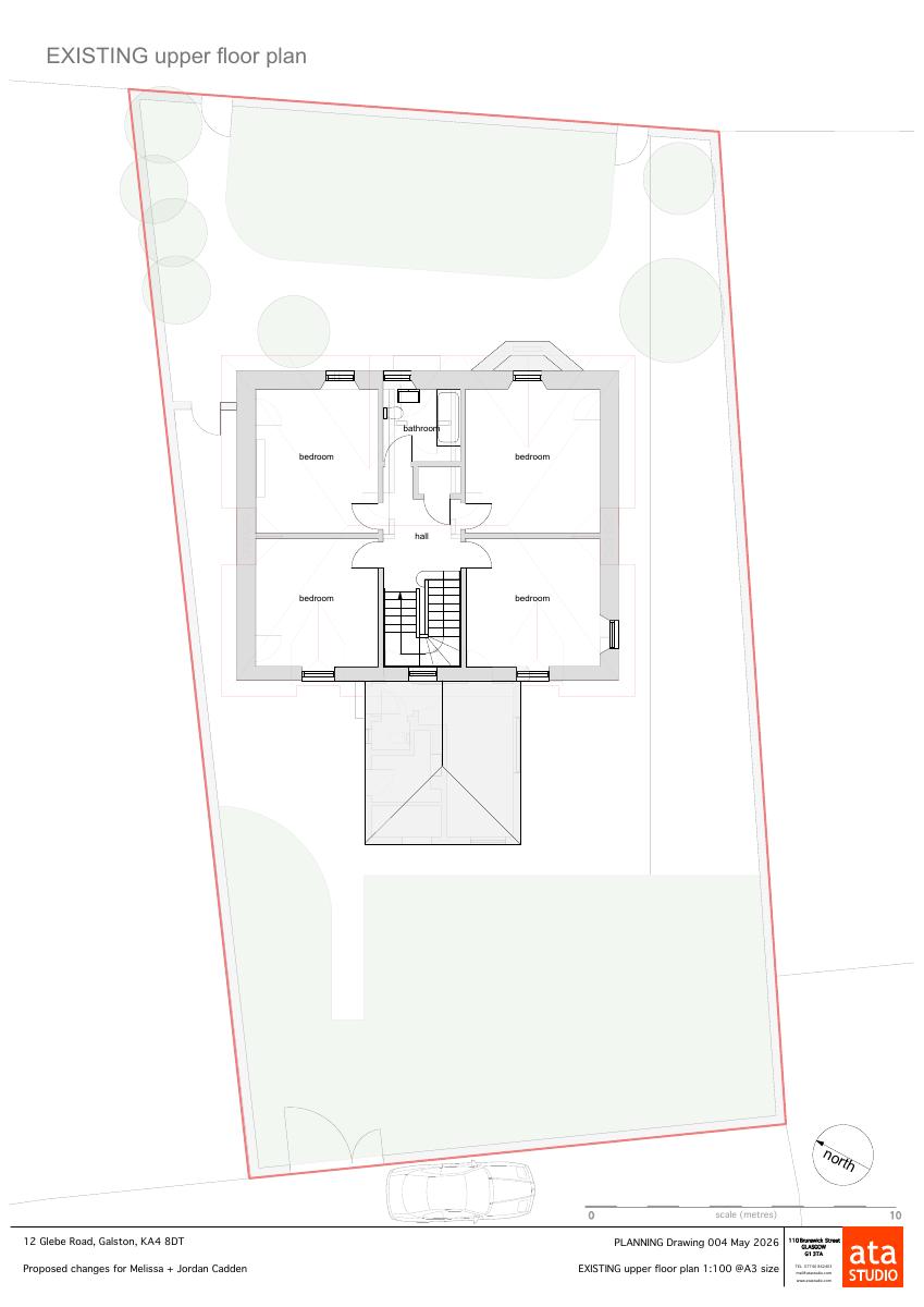 Approved existing upper plan