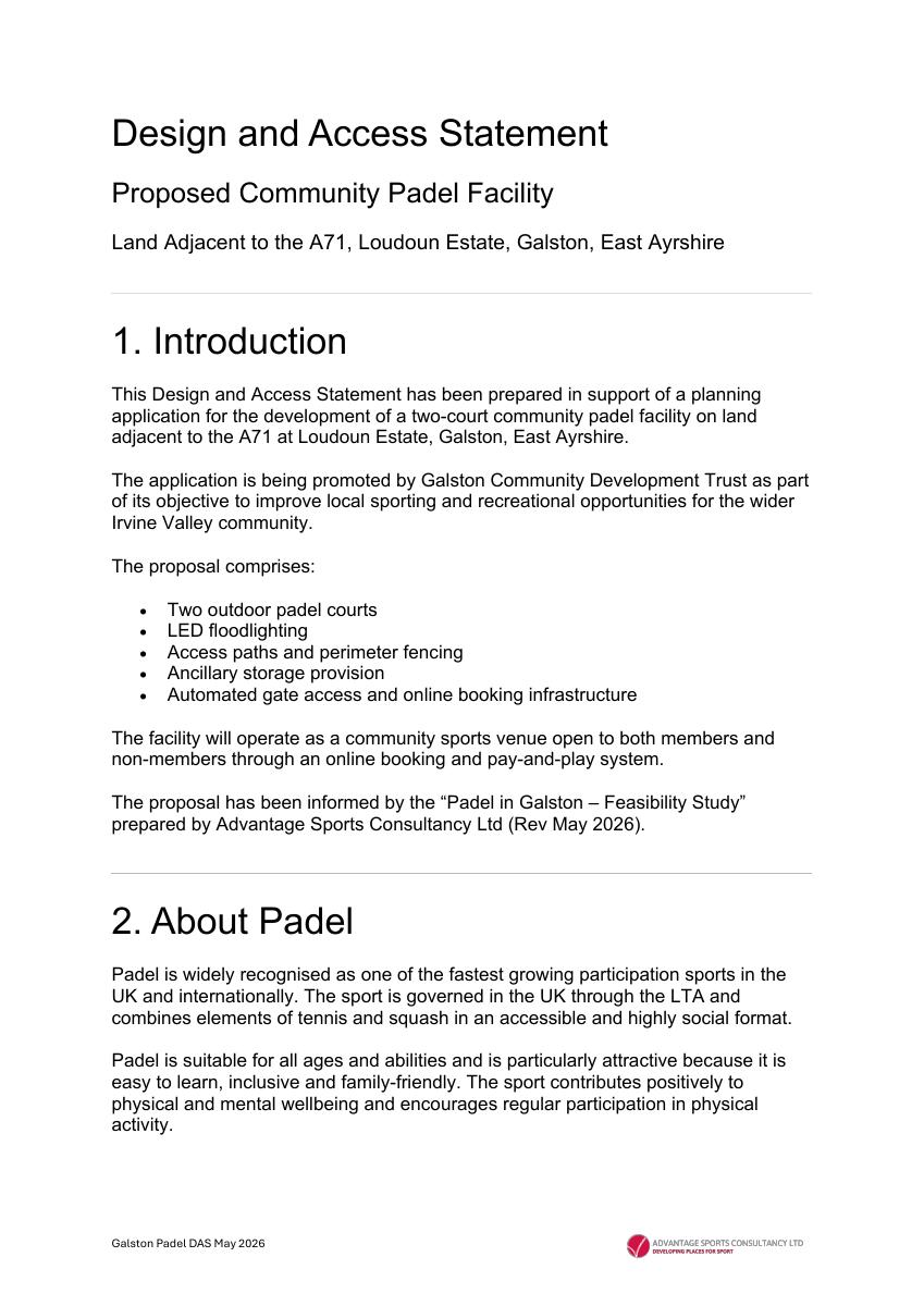Design and access statement
