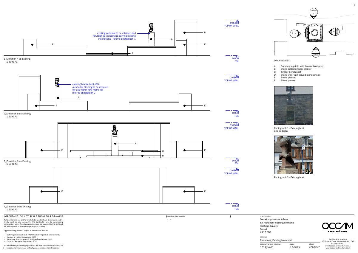 Elevations_existing memorial
