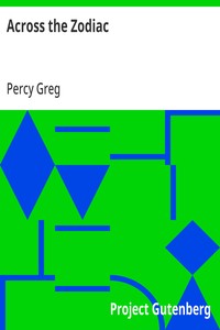 Cover of Across the Zodiac by Percy Greg