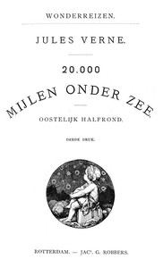 Cover of 20.000 Mijlen onder Zee: Oostelijk Halfrond by Jules Verne