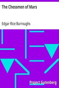 Cover of The Chessmen of Mars by Edgar Rice Burroughs