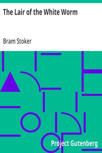 Cover of The Lair of the White Worm by Bram Stoker