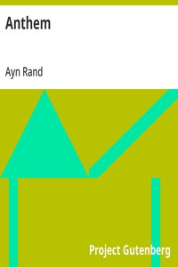 Cover of Anthem by Ayn Rand