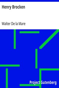 Cover of Henry Brocken by Walter De la Mare