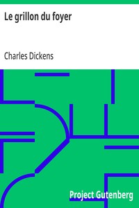 Cover of Le grillon du foyer by Charles Dickens