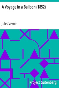 Cover of A Voyage in a Balloon (1852) by Jules Verne