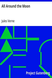 Cover of All Around the Moon by Jules Verne