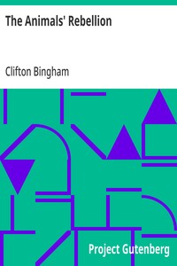 Cover of The Animals' Rebellion by Clifton Bingham