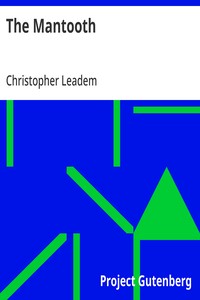 Cover of The Mantooth by Christopher Leadem