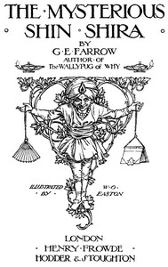 Cover of The Mysterious Shin Shira by G. E. Farrow