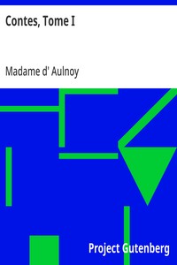 Cover of Contes, Tome I by Madame d' Aulnoy