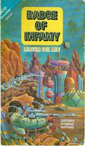 Cover of Badge of Infamy by Lester Del Rey