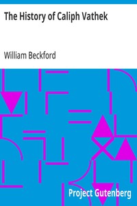 Cover of The History of Caliph Vathek by William Beckford