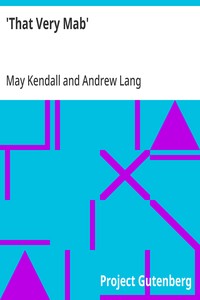 Cover of 'That Very Mab' by May Kendall Andrew Lang