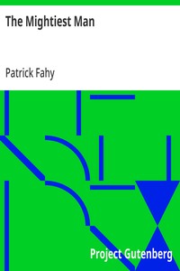 Cover of The Mightiest Man by Patrick Fahy