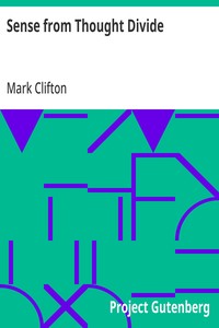 Cover of Sense from Thought Divide by Mark Clifton