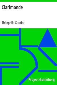 Cover of Clarimonde by Théophile Gautier