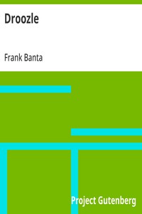 Cover of Droozle by Frank Banta