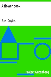 Cover of A flower book by Eden Coybee