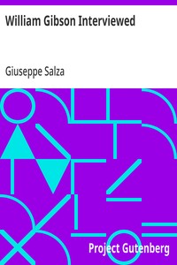 Cover of William Gibson Interviewed by Giuseppe Salza