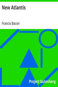 Cover of New Atlantis by Francis Bacon