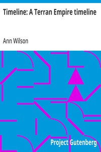 Cover of Timeline: A Terran Empire timeline by Ann Wilson