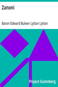 Cover of Zanoni by Baron Edward Bulwer Lytton Lytton