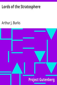 Cover of Lords of the Stratosphere by Arthur J. Burks