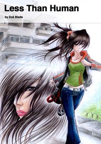 Cover of Less than Human by Zoë Blade