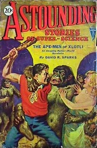 Cover of Astounding Stories of Super-Science, December 1930 by Various