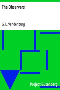 Cover of The Observers by G. L. Vandenburg