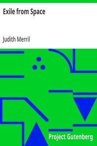 Cover of Exile from Space by Judith Merril