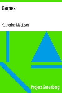 Cover of Games by Katherine MacLean