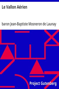 Cover of Le Vallon Aérien by baron Jean-Baptiste Mosneron de Launay
