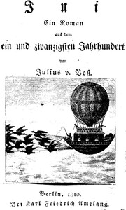 Cover of Ini: Ein Roman aus dem ein und zwanzigsten Jahrhundert by Julius von Voss