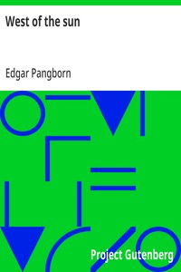 Cover of West of the sun by Edgar Pangborn