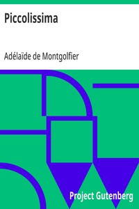 Cover of Piccolissima by Adélaïde de Montgolfier