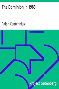 Cover of The Dominion in 1983 by Ralph Centennius