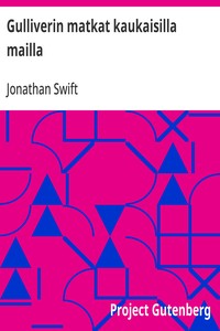 Cover of Gulliverin matkat kaukaisilla mailla by Jonathan Swift