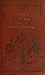 Cover of Anno Domini 2071 by Pieter Harting