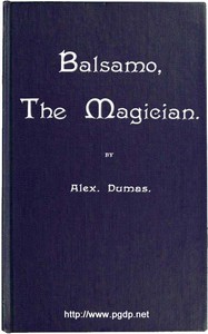 Cover of Balsamo, the magician; or, the memoirs of a physician by Alexandre Dumas Auguste Maquet