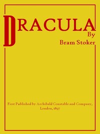Cover of Dracula by Bram Stoker