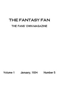Cover of The Fantasy Fan, January 1934 by Various